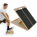 LumiKnee™ Slant Board — Adjustable Wooden Stretch & Strength Board