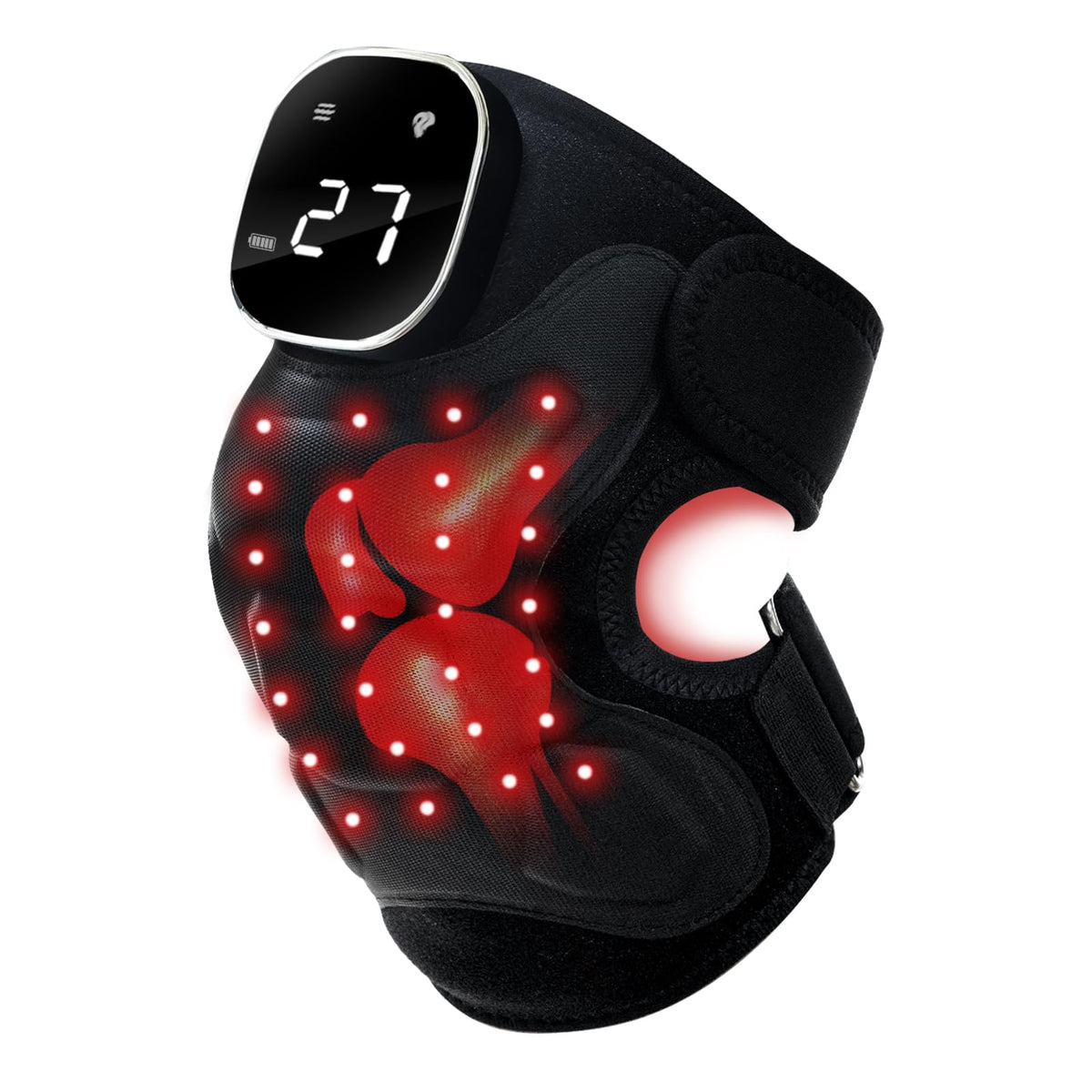 LumiKnee™ Red Light Knee Massager — Heat & Vibration Wrap